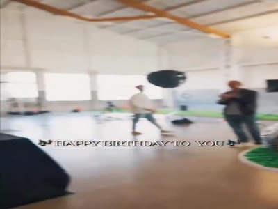 جشن تولد جوان اول بارسا در اردوی لاروخا