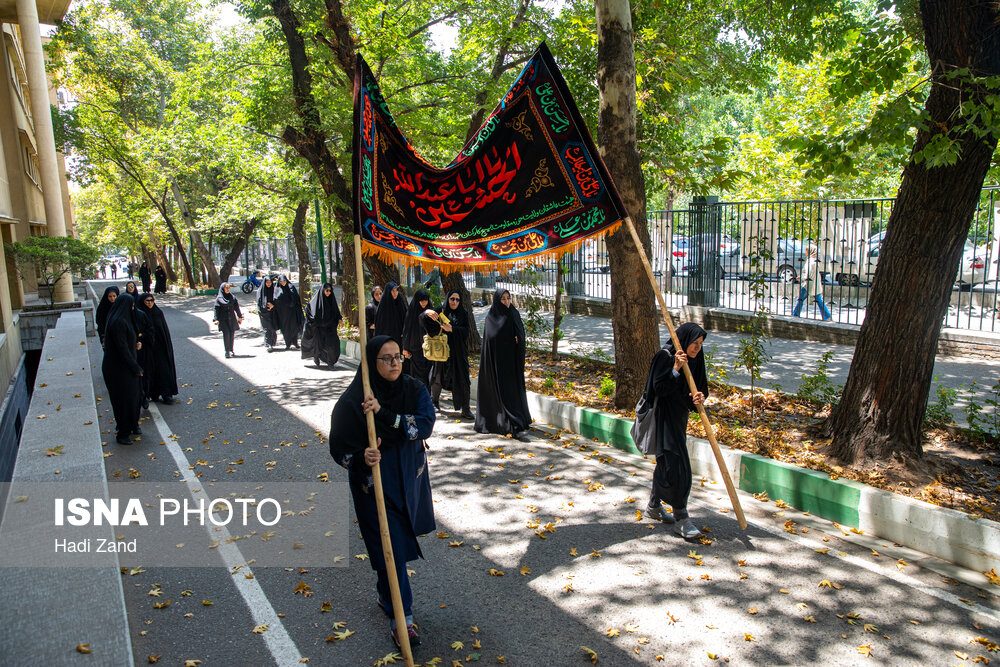 عکس/ هیئت عاشقان ثارالله (ع) دانشگاه تهران