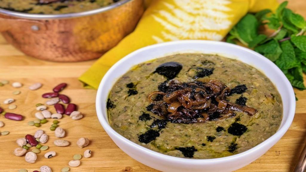 طرز تهیه آش شله قلمکار در خانه