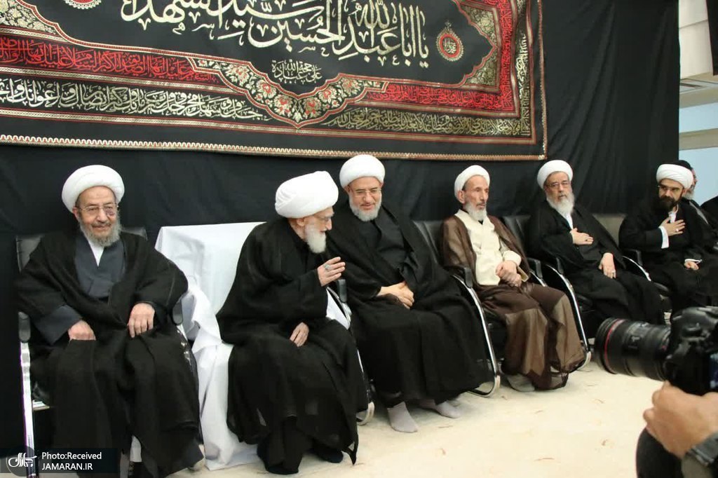 عکس/ مراسم عزاداری سید و سالار شهیدان در دفتر آیت‌الله العظمی نوری همدانی