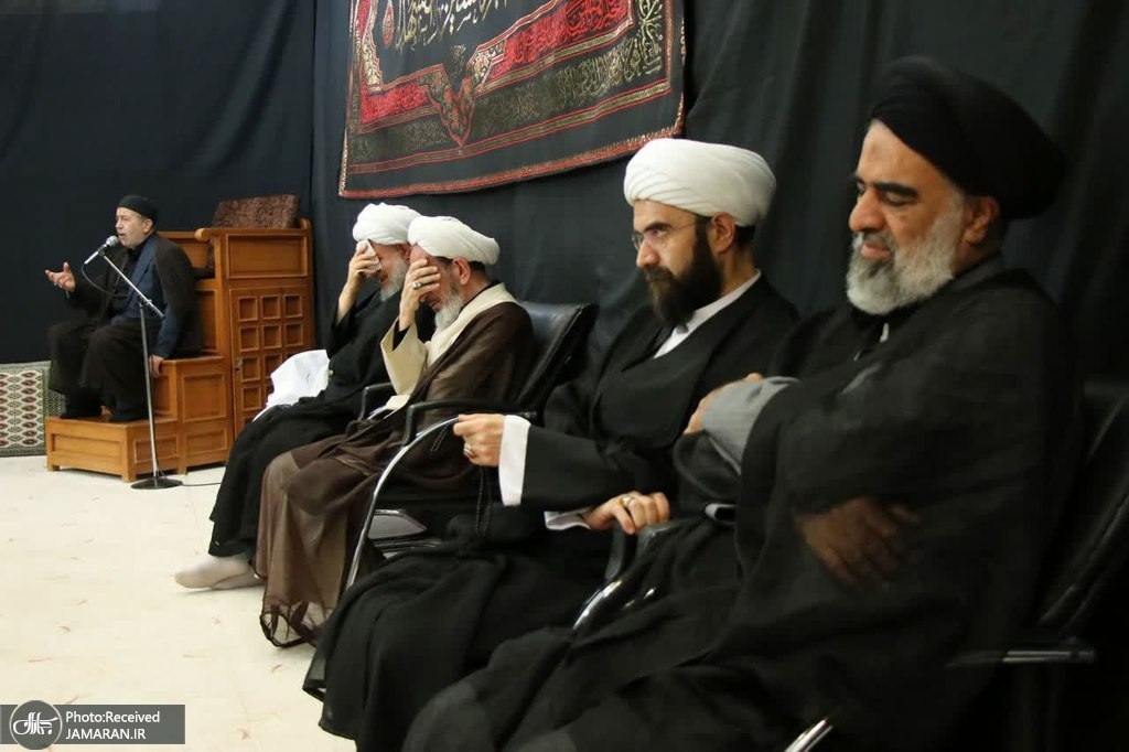 عکس/ مراسم عزاداری سید و سالار شهیدان در دفتر آیت‌الله العظمی نوری همدانی