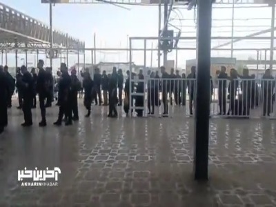 تردد از مرز مهران  در تاسوعای حسینی