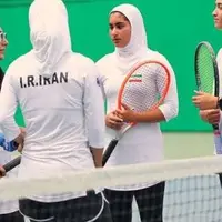 شکست تنیس بانوان ایران در اولین مسابقه گروه دو آسیا
