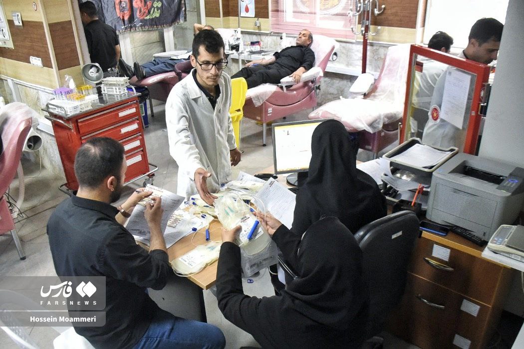 نذر خون بجنوردی‌ها در روز عاشورا