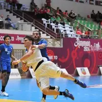 درگیری هندبالیست کویتی با بازیکنان ایران