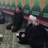 حضور رئیس قوه قضاییه در یکی از مساجد برای شنیدن مشکلات مردم