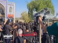 حضور مخبر در جمع عزاداران عاشورای حسینی در دزفول
