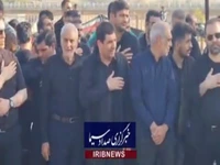 حضور مخبر در جمع عزاداران حسینی در شهر دزفول