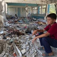 تخریب ٧٠ درصد از مدارس آنروا در غزه