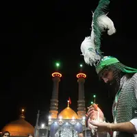 عکس/ شام غریبان سالار شهیدان در حرم حضرت معصومه(س)