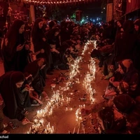 عکس/ مراسم شام غریبان حسینی در لرستان