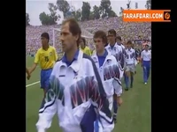 چهارمین قهرمانی برزیل در جام جهانی با غلبه بر ایتالیا در ضربات پنالتی (1994/7/17)