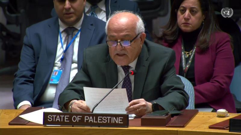 نماینده فلسطین جنایات اسرائیل را "مستندترین نسل کشی تاریخ" خواند