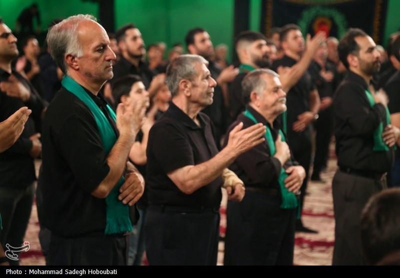 عزاداری هیات ناشنوایان در یزد