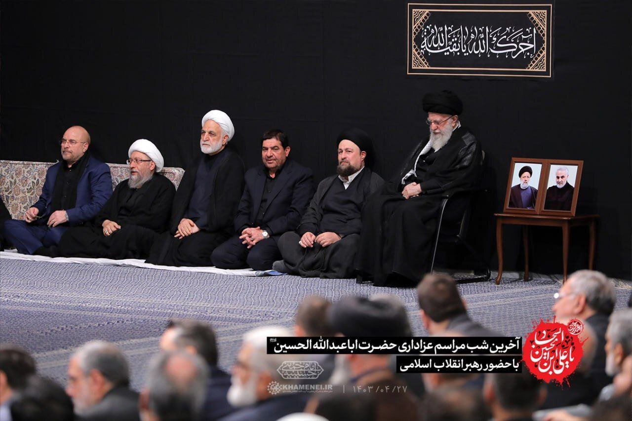 عکس/ تصویر جدیدی از سیدحسن خمینی در کنار رهبر انقلاب