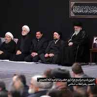 عکس/ تصویر جدیدی از سیدحسن خمینی در کنار رهبر انقلاب