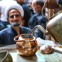 عکس/ عزاداران حسینی مهمان روحانیون یزدی