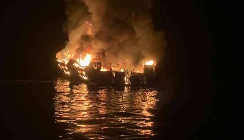 آتش‌سوزی در قایق مهاجران هائیتی جان ۴۰ تن را گرفت