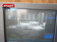 لحظه حمله سگ ولگرد به مامور جایگاه CNG در شهر سهند!