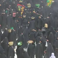 عکس/ عزاداری زنان قبیله بنی اسد در سومین روز شهادت امام حسین (ع)