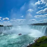 زاویه‌ای چشم نواز از آبشار نیاگارا در کانادا