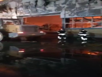 آتش‌سوزی کارخانه تولید قطعات خودرو در شهریار
