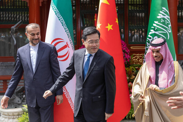 چین: احیای روابط ایران و عربستان، یک موفقیت در اجرای ابتکار امنیت جهانی بود