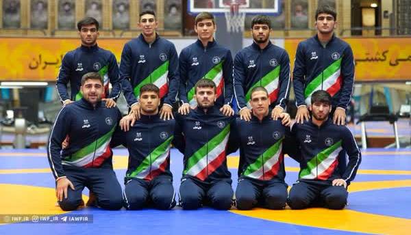 قهرمانی مقتدرانه تیم ملی کشتی فرنگی ایران با ۹ مدال رنگارنگ