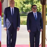 نخست وزیر لبنان وارد عراق شد