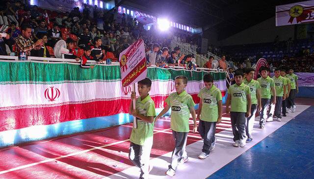 افتتاح مسابقات قهرمانی دانش‌آموزی با شرکت ۶۰۰۰ نفر