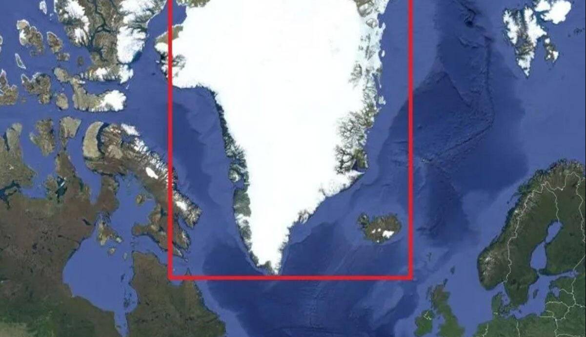 کشف قاره گمشده بین گرینلند و کانادا