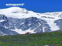 کوه باشکوه بلوخا در قزاقستان