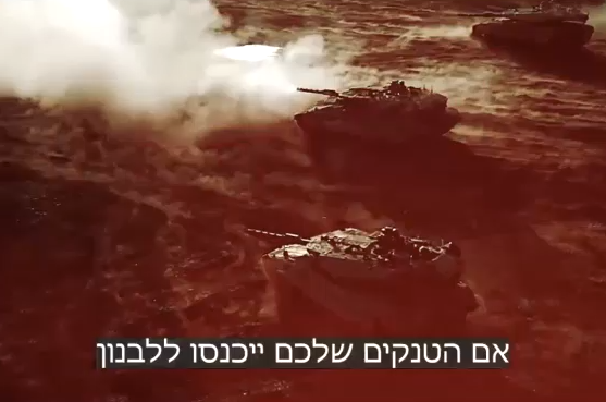 پیام ویدئویی تازه «حزب الله لبنان» به اسرائیل با زیرنویس عبری