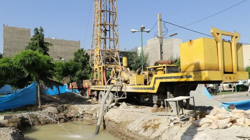 اضافه شدن ۱۴ حلقه چاه جدید به ظرفیت تأمین آب اسلامشهر 