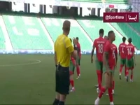 این ویدیو مربوط به بازگشت دو تیم آرژانتین و مراکش به زمین است