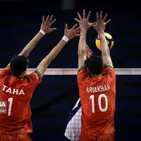 عکس/ والیبال قهرمانی مردان زیر ۲۰ سال آسیا بازی ایران و چین تایپه