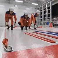تمرینات آتش‌نشانان ژاپنی