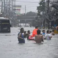  سیل در پایتخت فیلیپین