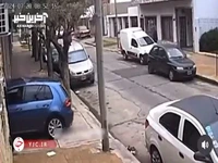 تلاش ناکام سارقان برای دزدیدن یک ماشین