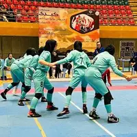 پایان مسابقات کبدی دختران قهرمانی ایران