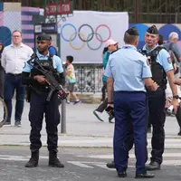 عکس/ جو امنیتیِ شهر پاریس تا شروع مراسم افتتاحیه المپیک 2024