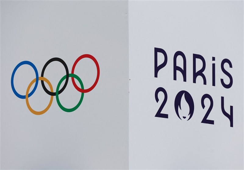 رژه کاروان ایران در مراسم افتتاحیه المپیک 2024 پاریس