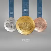 نمایی از پشت و روی مدال‌های المپیک پاریس      