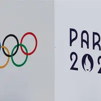 رژه کاروان ایران در مراسم افتتاحیه المپیک 2024 پاریس 