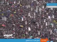 اجتماع عظیم یمنی‌ها در حمایت از مردم فلسطین 