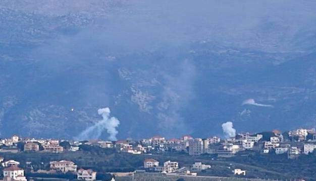 حملات رژیم صهیونیستی به جنوب لبنان با بمب‌های فسفری