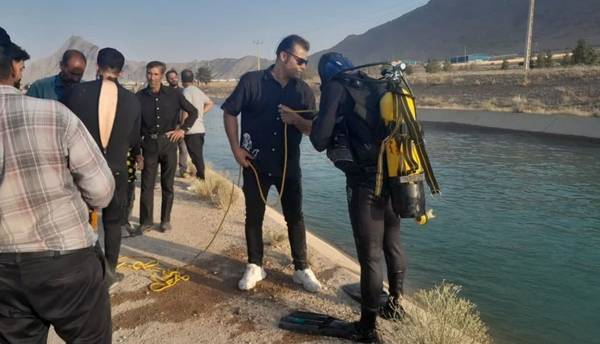 جسد یکی از ۲ مرد غرق شده در کانال آب فلاورجان پیدا شد