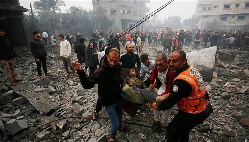 افزایش شمار شهدای مدرسه دیرالبلح غزه به ۳۶ نفر