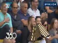 پوشش جالب طرفداران مصر به سبک دوران فراعنه در المپیک