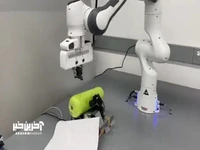 رباتی که پوست صیفی‌جات را می‌گیرد